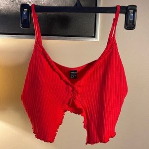 Shein red top Size Small